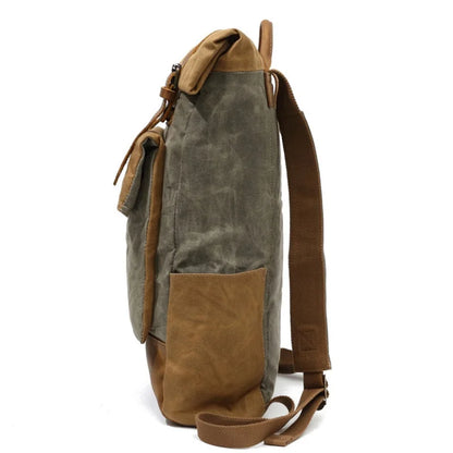 24 oz Waxed Canvas Backpack