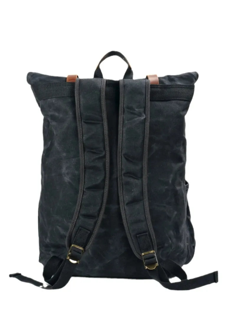 Wax Washed Canvas Backpack 23L