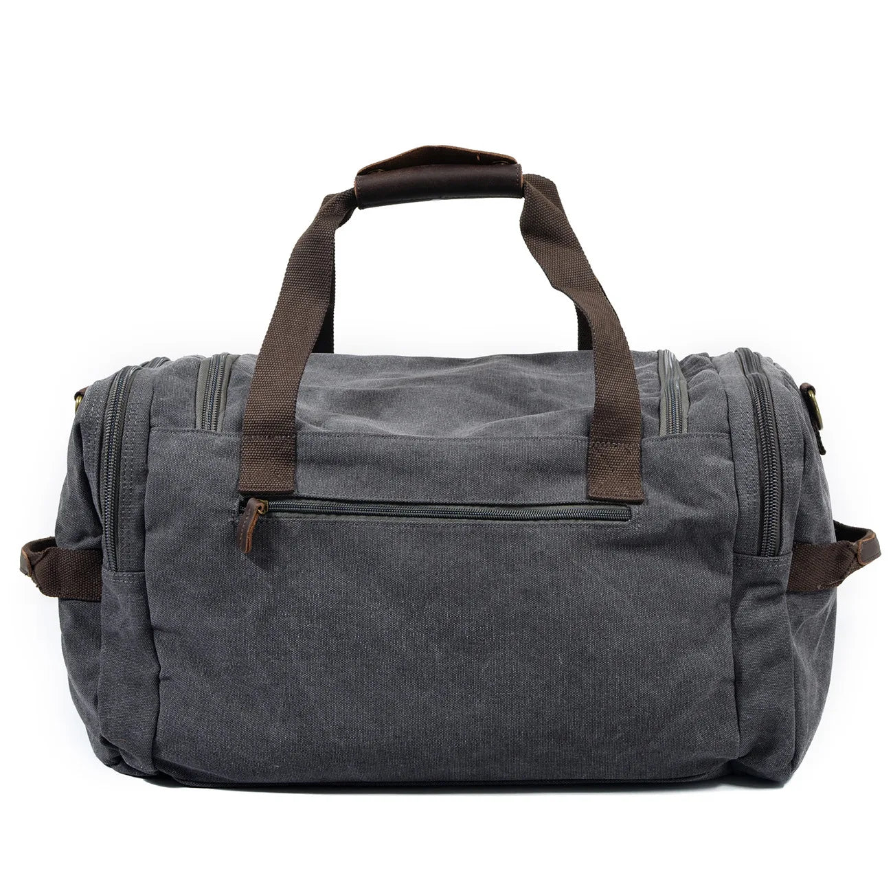 Waxed canvas travel bag