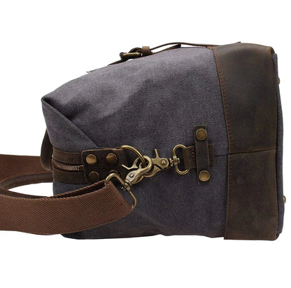 Waxed Canvas Weekender Bag