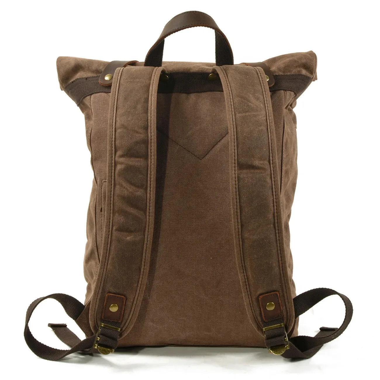 Waxed canvas backpack rucksack