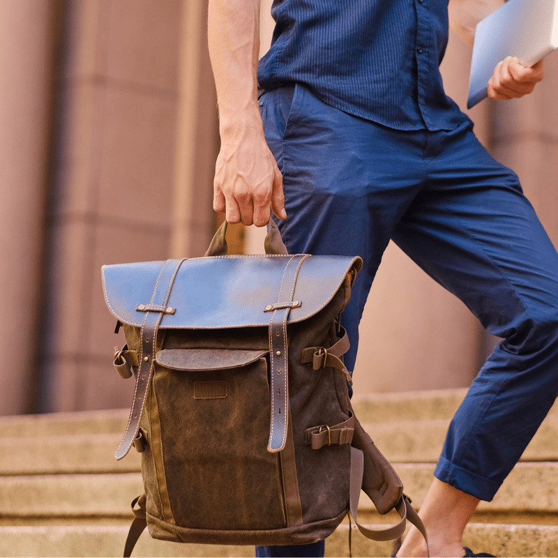 WAXED_CANVAS_BACKPACK Bag