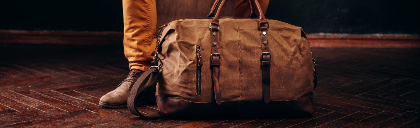 WAXED_Canvas DUFFLE